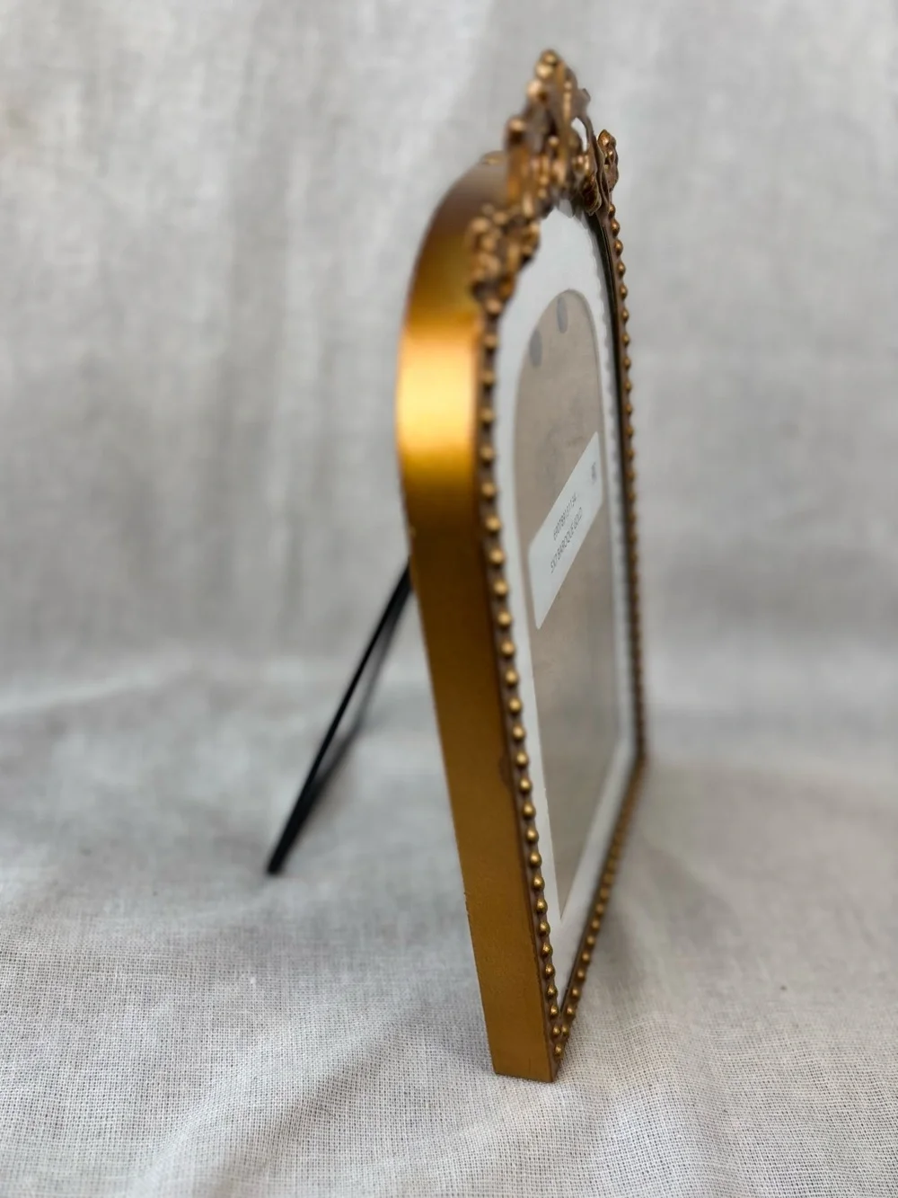 Ornate Baroque Gold Picture Frame 5x7 Easel Back 3.5x5.5 Photo Opening